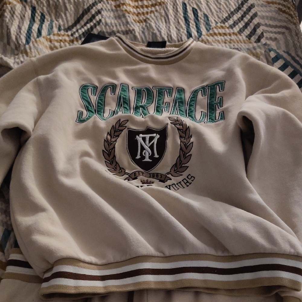 Scarface Performance Jacket - Cream and Brown